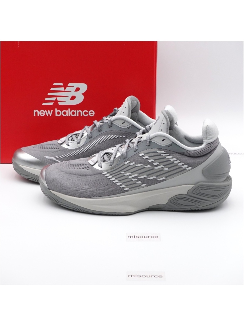 NEW Size 9.5 Men's New Balance TWO WXY V5 Basketball Shoe BB2WYGY5 Slate Grey